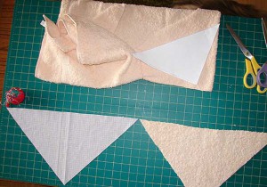 Cut out fabric