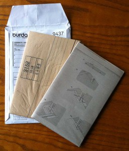 InseideThe sewing pattern Envelope