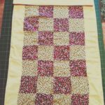 How to patchwork quilt finished