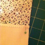 Pin patchwork at seams