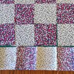 How to patchwork quilt Sew Squares