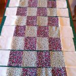 How to patchwork quilt strips