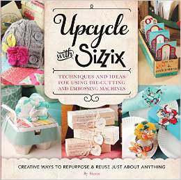 Sizzix upcycled book