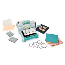 Sizzix Big Shot Machine Starter Kit, Powder Blue/ Teal