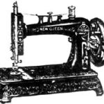 vintage sewing machine